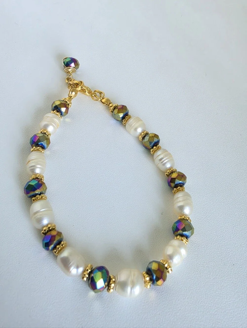 Handmade Freshwater Pearl Bracelet 8